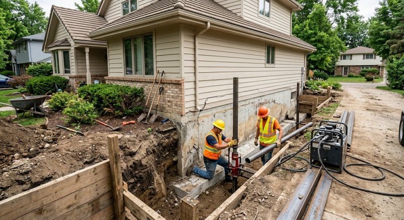 Foundation Repair in North Kingstown, RI
