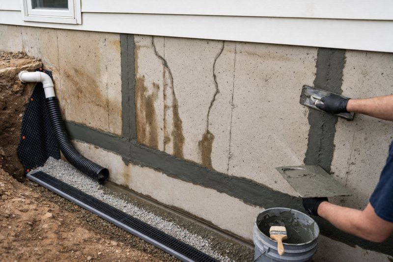 Basement Foundation Repair in Exeter, RI