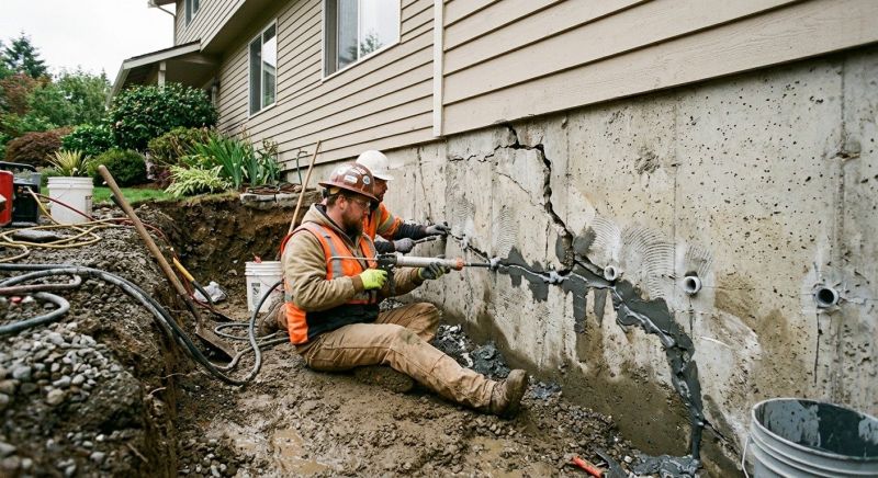 Basement Foundation Repair in Somerset, MA