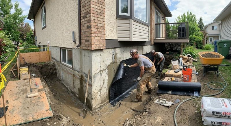Basement Foundation Repair in Warwick, RI