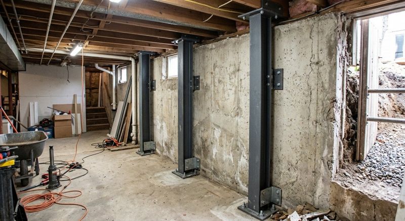 Basement Stabilization in North Kingstown, RI