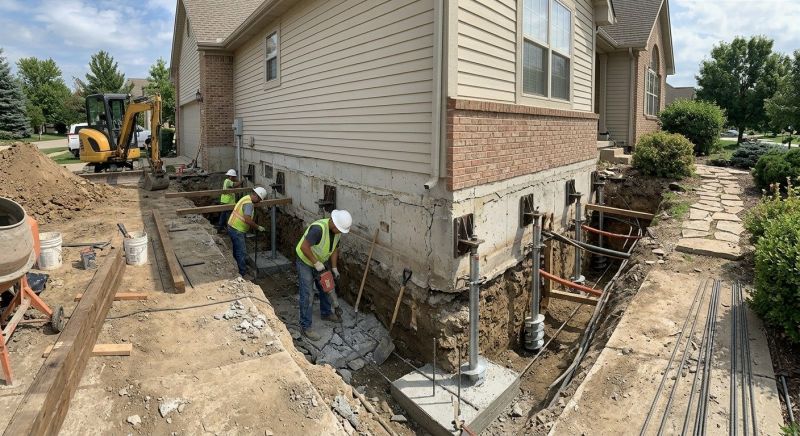 Basement Underpinning in North Kingstown, RI