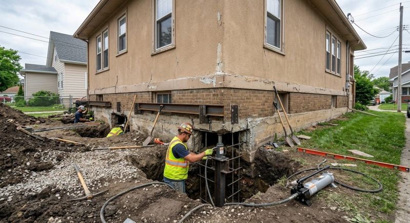 Basement Underpinning in North Kingstown, RI