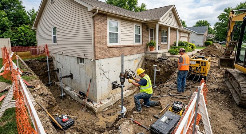 Building Foundation Repair in Barrington, RI