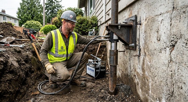 Concrete Foundation Leveling in Pawcatuck, CT