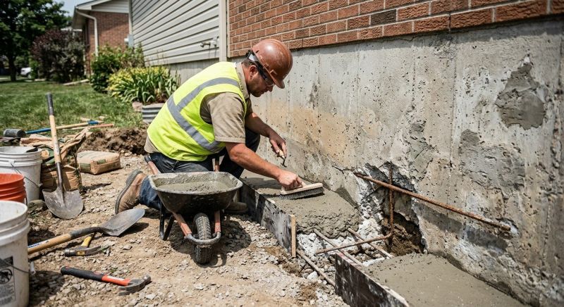 Concrete Foundation Repair in Riverside, RI