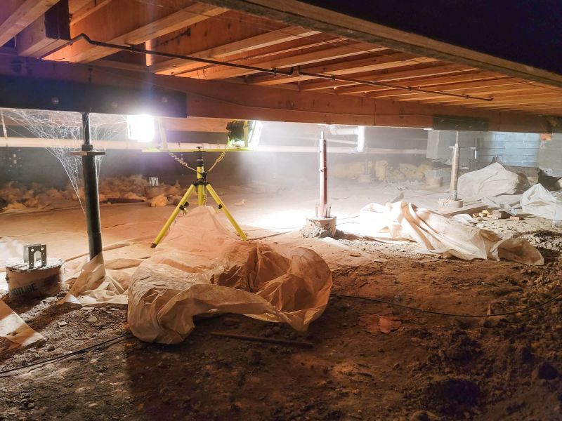Crawlspace Foundation Repair in Fall River, MA