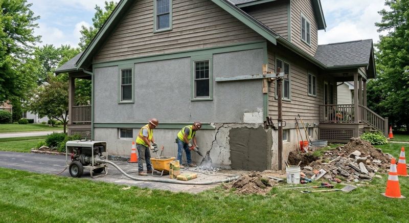 Emergency Foundation Repair in North Kingstown, RI