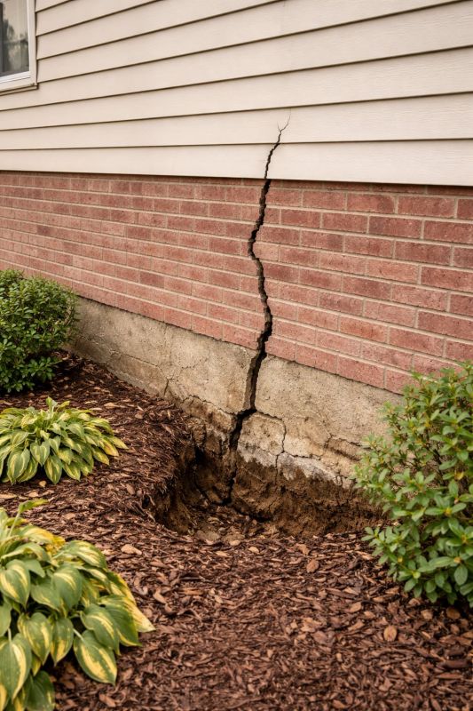 Foundation Crack Repair in North Kingstown, RI