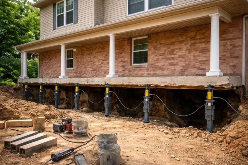 Foundation Jacking in Fall River, MA