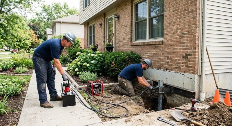 Foundation Jacking in Plainfield, CT