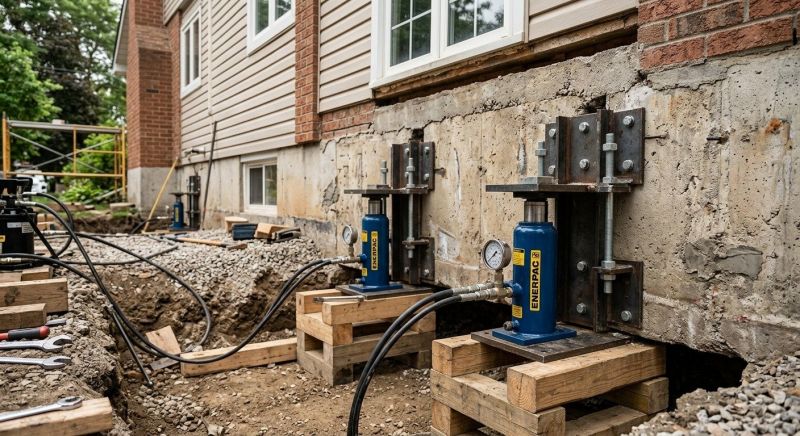 Foundation Jacking in Westerly, RI