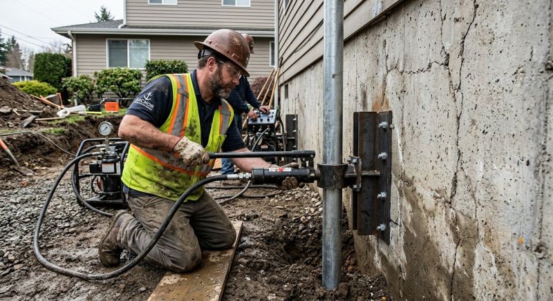 Foundation Leveling Service in North Kingstown, RI