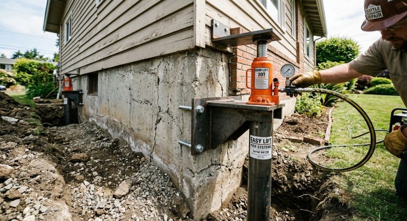 Foundation Lifting in Bradford, RI