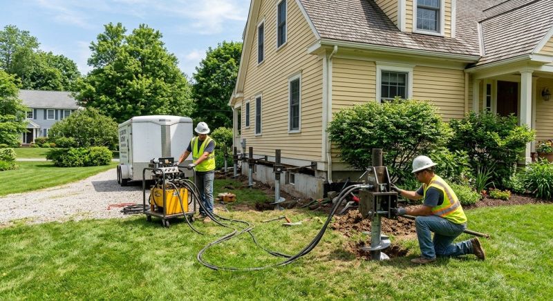 Foundation Lifting in Washington County, RI