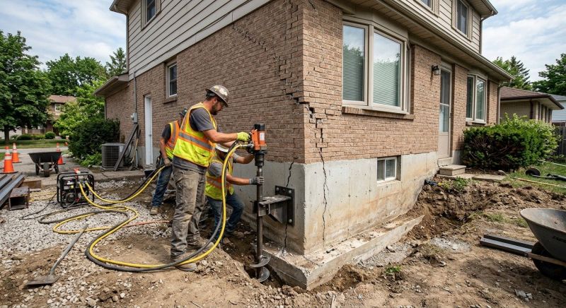 Foundation Raising in Cranston, RI