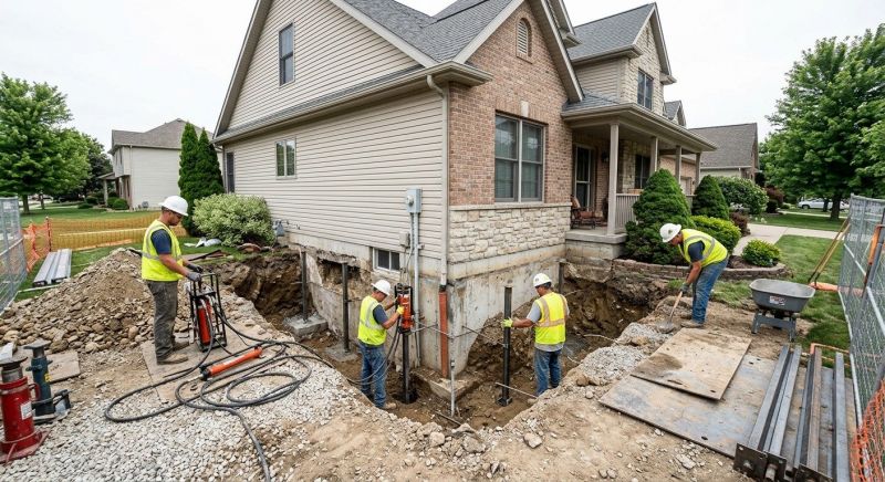 Foundation Raising in Saunderstown, RI