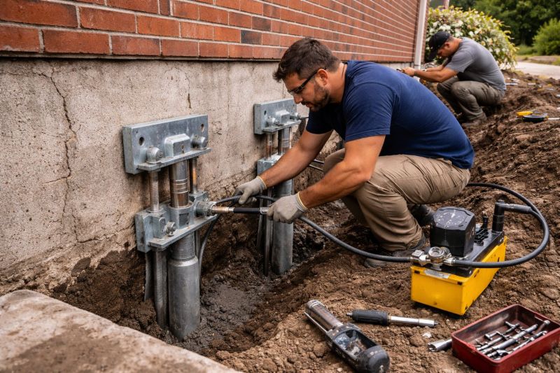 Foundation Repair in Bradford, RI