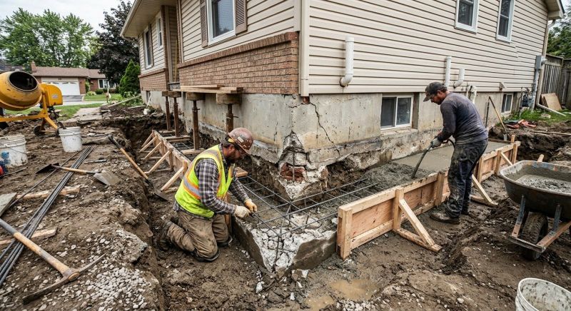 Foundation Repair in Lincoln, RI