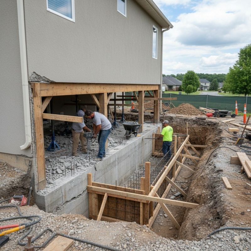 Foundation Repair in West Warwick, RI