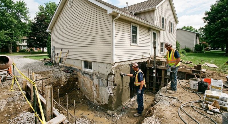 Foundation Restoration in North Kingstown, RI
