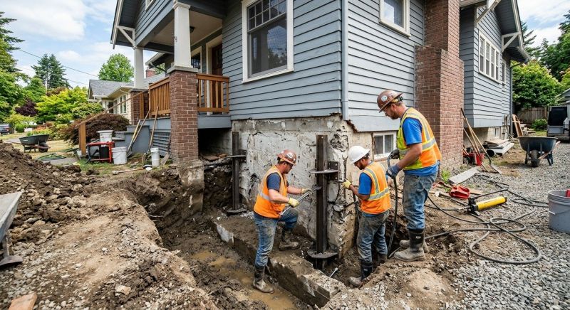 Foundation Restoration in North Kingstown, RI
