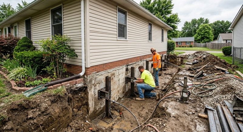 Foundation Stabilizing in Fall River, MA