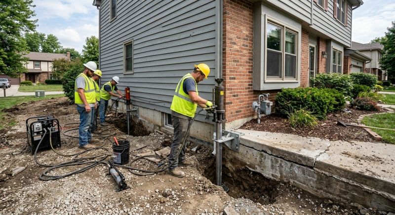 Foundation Stabilizing in Pawtucket, RI