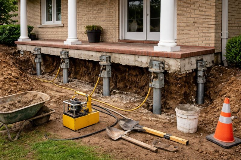Foundation Stabilizing in Providence, RI