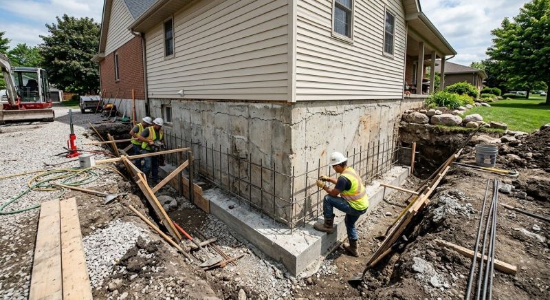 Foundation Strengthening in North Kingstown, RI