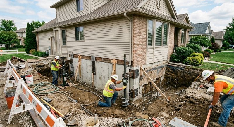 Foundation Strengthening in North Kingstown, RI