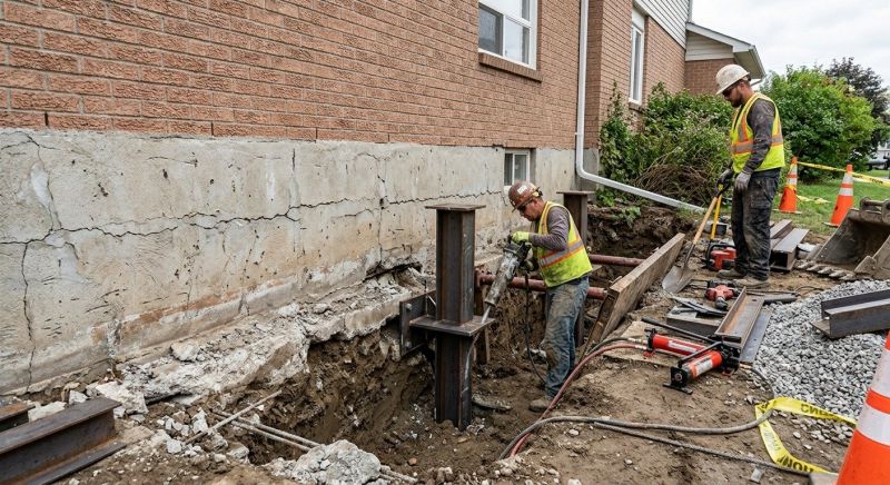 Foundation Structural Repair in Bradford, RI