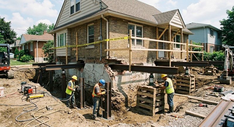 Foundation Structural Repair in Lincoln, RI
