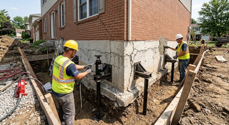 Foundation Structural Repair in Little Compton, RI