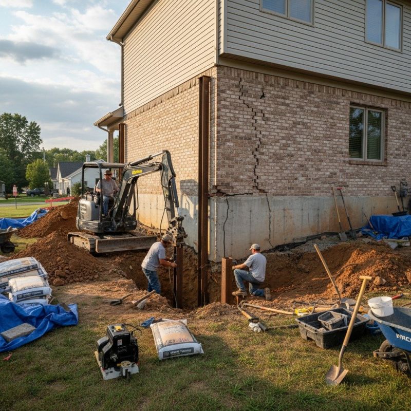 Foundation Structural Repair in Newport, RI