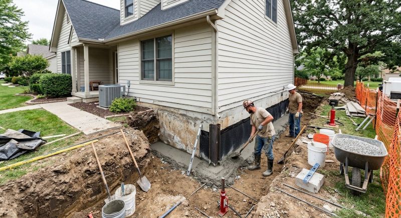 Home Foundation Repair in Exeter, RI