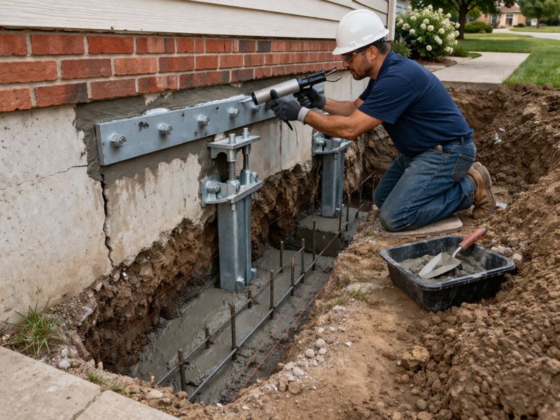 Home Foundation Repair in Jamestown, RI