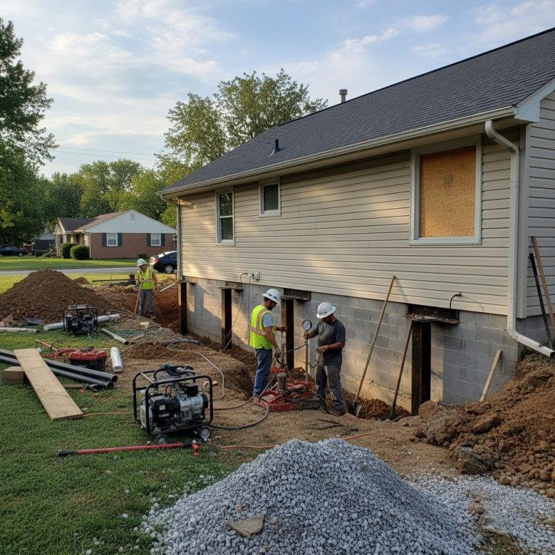 Home Foundation Repair in North Scituate, RI