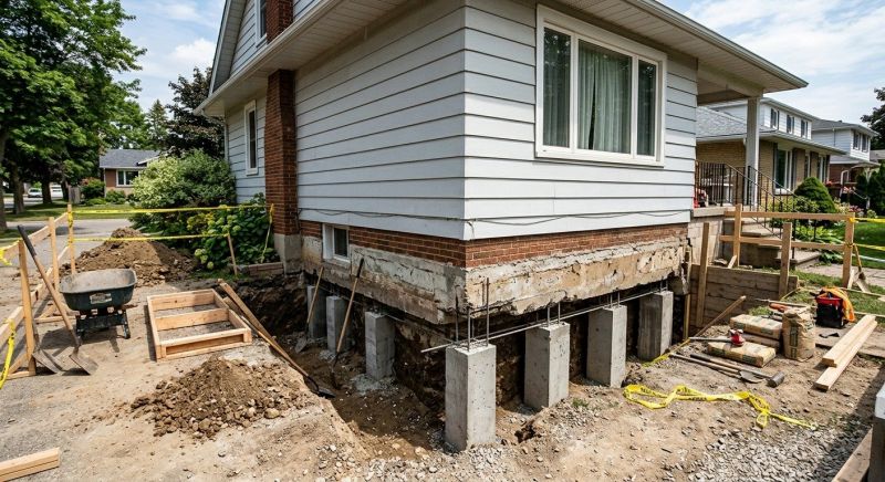 House Underpinning in North Kingstown, RI