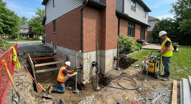 House Underpinning in North Kingstown, RI