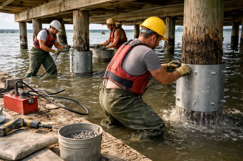 Piling Repair in Tiverton, RI