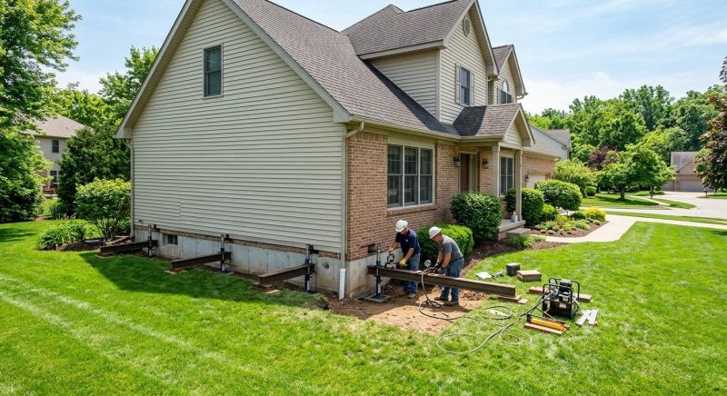 Settling Foundation Service in Cranston, RI