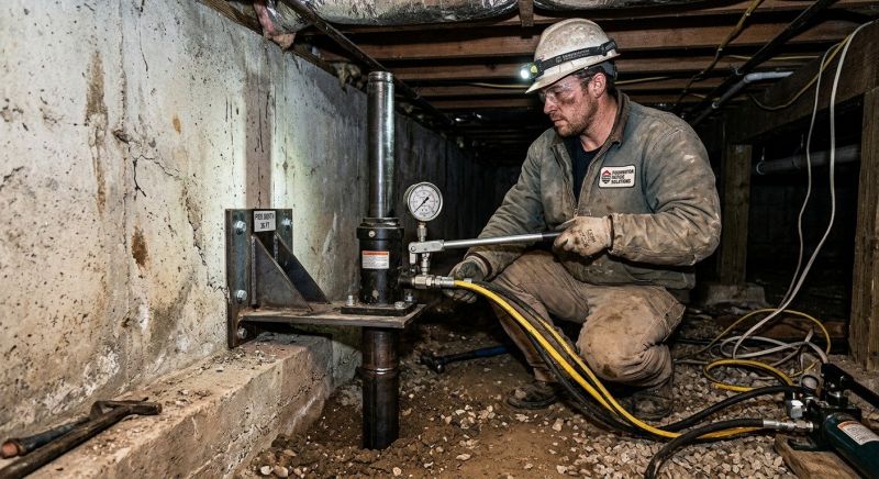 Settling Foundation Service in Warwick, RI