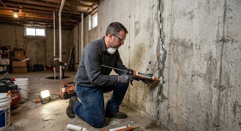 Structural Crack Repair in North Kingstown, RI