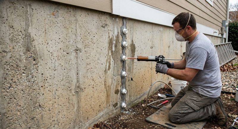 Structural Foundation Repair in Charlestown, RI