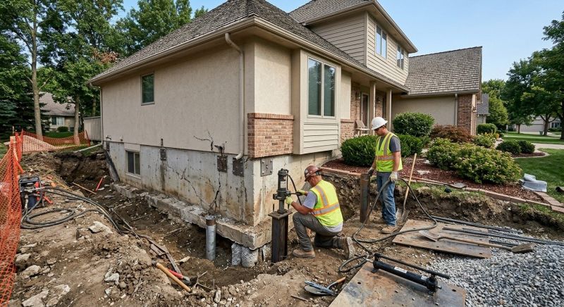 Structural Foundation Repair in Exeter, RI