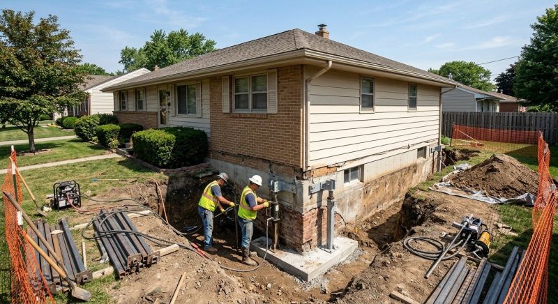 Structural Foundation Repair in North Kingstown, RI