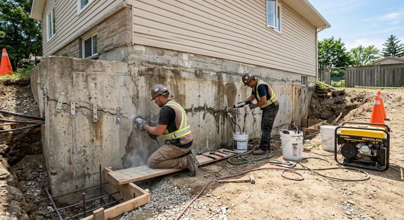 Structural Foundation Repair in Pawtucket, RI
