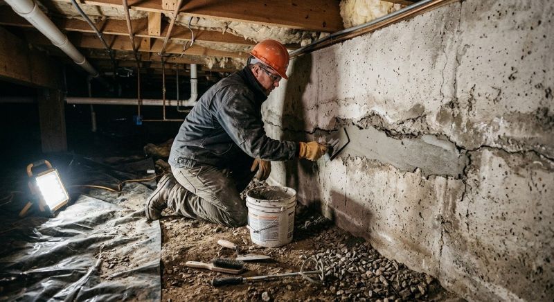Structural Foundation Repair in Saunderstown, RI